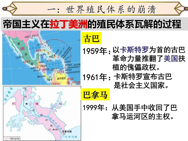第21课世界殖民体系的瓦解与新兴国家的发展课件课件-2020-2021学年统编版高中历史必修中外历史纲要下第7页