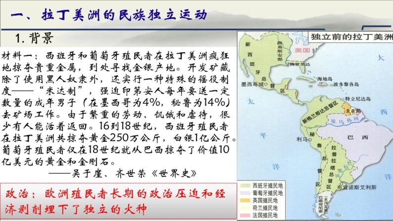 中外历史纲要（下）第13课 亚非拉民族独立运动 课件（送教案）05