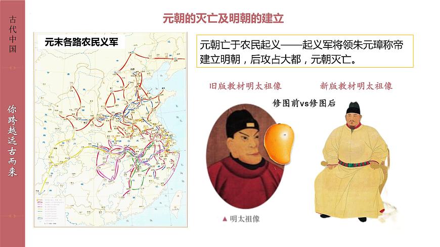 高中歷史統(tǒng)編版（2019）必修中外歷史綱要上冊第13課 從明朝建立到清軍入關(guān)（共23張ppt）第2頁