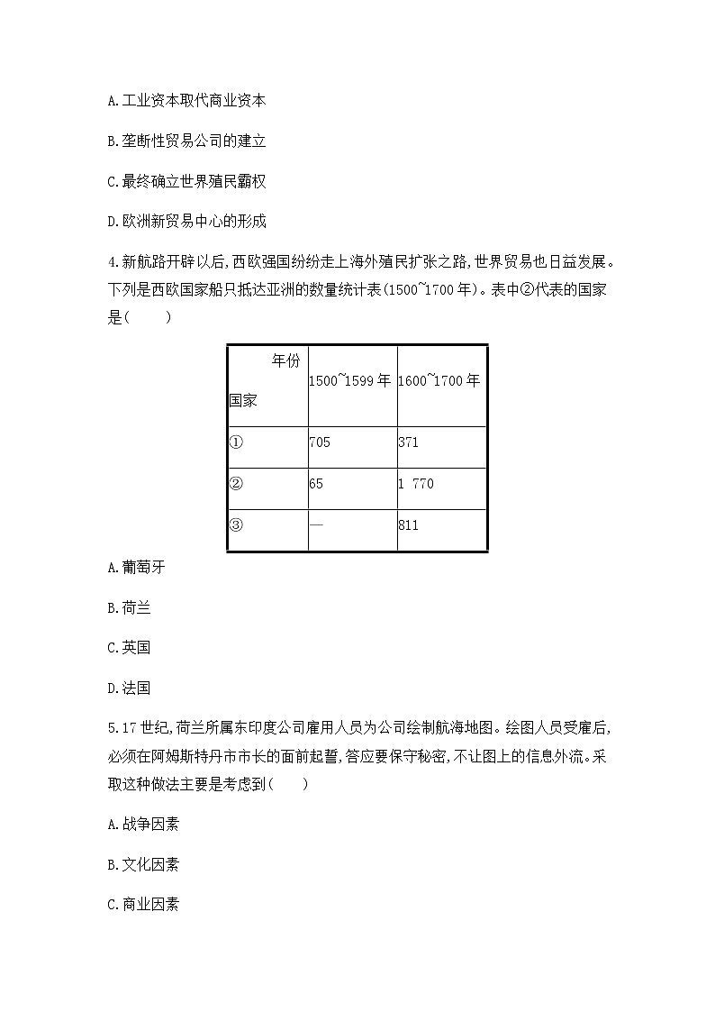 第7课《全球联系的初步建立与世界格局的演变》课件(送教案+练习)02