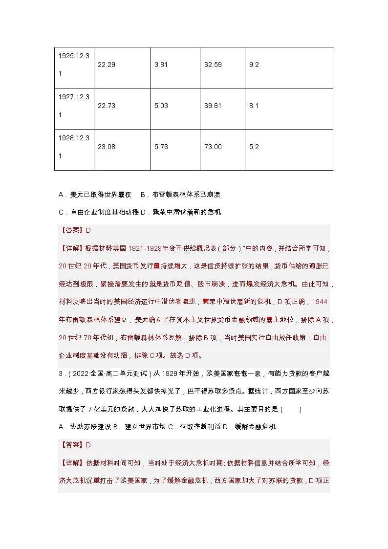 第9课20世纪以来人类的经济与生活(备课课件+分层作业)高二历史同步备课系列(选择性必修2经济与社会生活)02