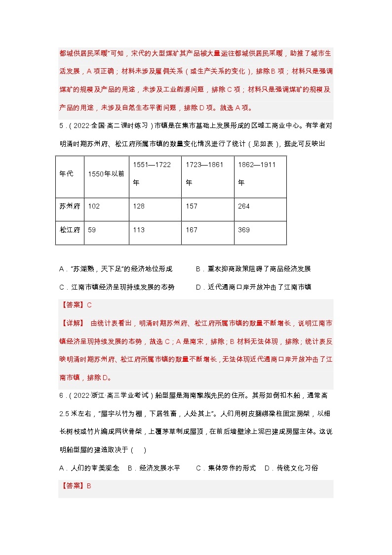 第10课古代的村落、集镇和城市（备课课件+分层作业）高二历史同步备课系列（选择性必修2经济与社会生活）03