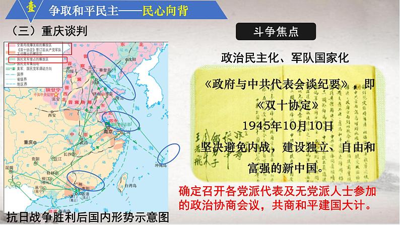 第25课 人民解放战争课件--2022-2023学年高中历史统编版(2019)必修中外历史纲要上册第7页