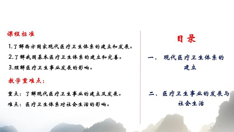 第15课 现代医疗卫生体系与社会生活 课件--2022-2023学年高中历史统编版(2019)选择性必修二第2页
