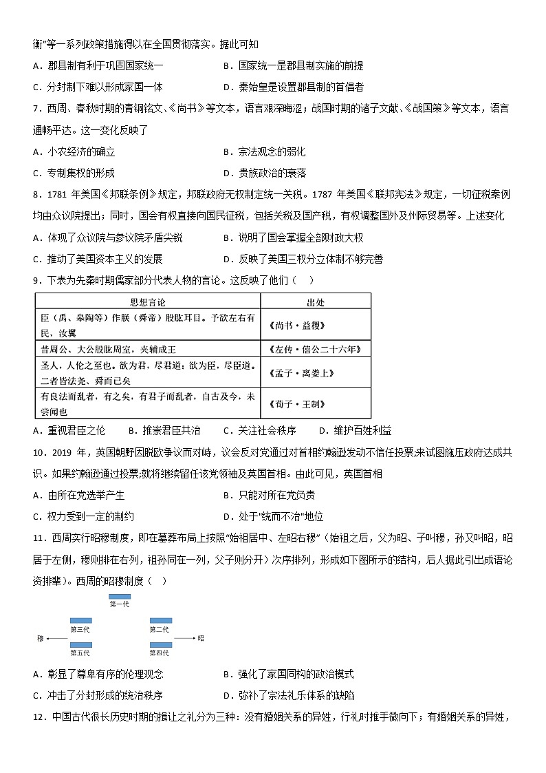 第一单元综合测试第2页