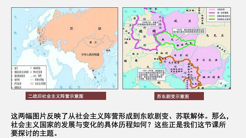 必修 《中外历史纲要》(下)第20课 社会主义国家的发展与变化课件第2页