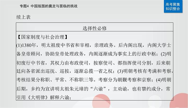 2023届高考历史二轮复习第7讲明朝的建立和清朝前期的鼎盛与危机课件08