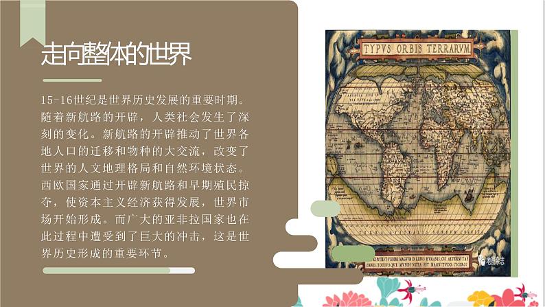第7课 全球联系的初步建立 课件--2022-2023学年高中历史统编版(2019)必修中外历史纲要下册第1页