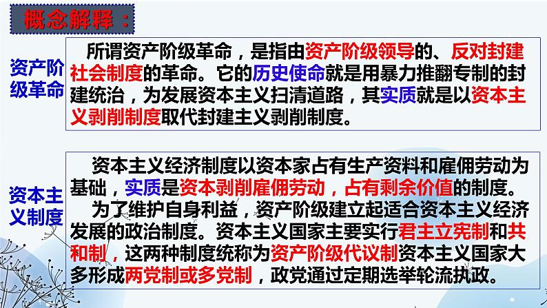 第9课 资产阶级革命与资本主义制度的确立 课件--2022-2023学年高中历史统编版(2019)必修中外历史纲要下册第3页