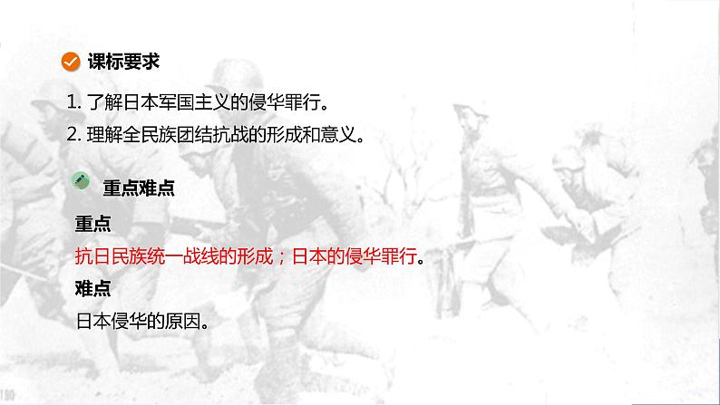 第23课 从局部抗战到全面抗战课件 高中历史统编版(2019)必修中外历史纲要上册第3页