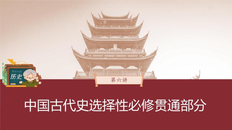 部编版新高考历史一轮复习课件  第6讲 课题14　中国古代的民族关系与对外交往03