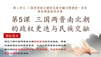 高中历史人教统编版(必修)中外历史纲要(上)第5课 三国两晋南北朝的政权更迭与民族交融教学ppt课件