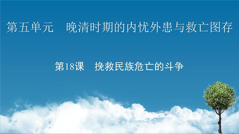 第18课 挽救民族危亡的斗争课件PPT01