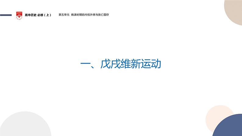 配套新教材-高中历史-必修 中外历史纲要(上)-第五单元-第18课 挽救民族危亡的斗争课件PPT第5页