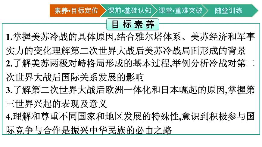 第18課　冷戰(zhàn)與國(guó)際格局的演變課件PPT第2頁