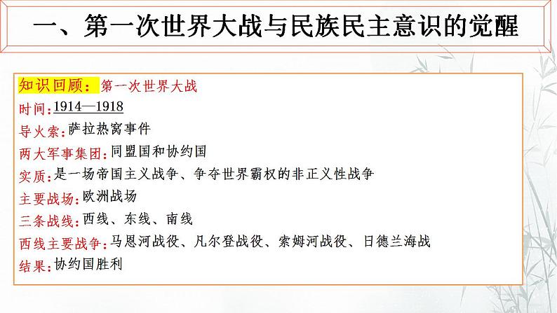 第13课 现代战争与不同文化的碰撞和交流 课件--2022-2023学年高中历史统编版(2019)选择性必修三文化交流与传播04