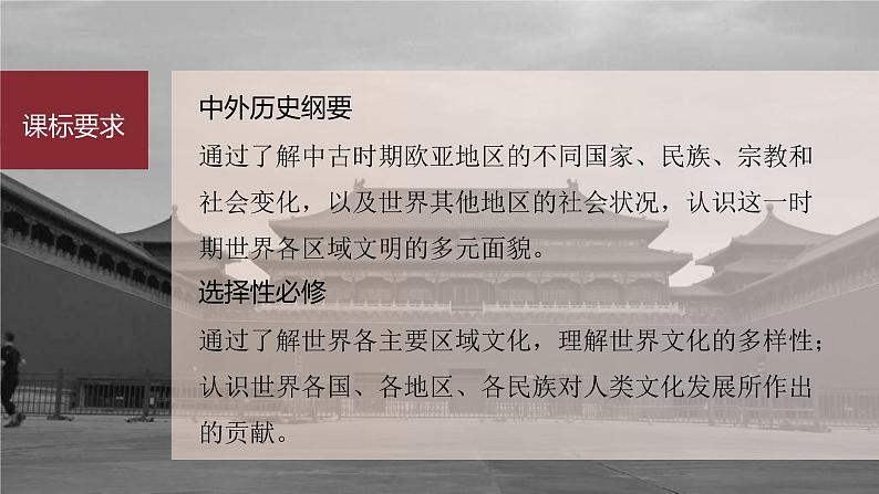 高考历史一轮复习(部编版新高考) 第12讲 课题37 中古时期的亚洲、非洲与美洲 (含详解)课件PPT03