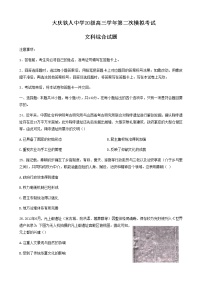 2022-2023學(xué)年黑龍江省大慶鐵人中學(xué)高三第二次模擬考試文綜歷史試卷含解析