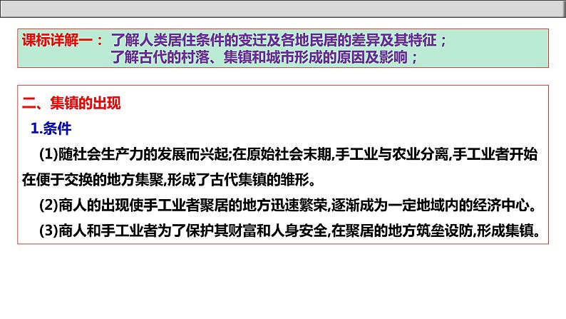 单元复习04 村落、城镇与居住环境【过知识】- 2022-2023学年高二历史单元复习(选择性必修2) 课件08