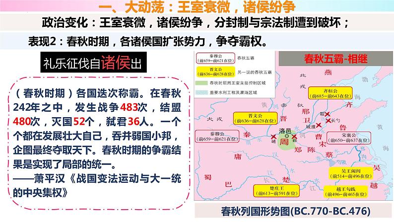 第2课 诸侯纷争与变法运动 课件--2022-2023学年高中历史统编版(2019)必修中外历史纲要上册第5页