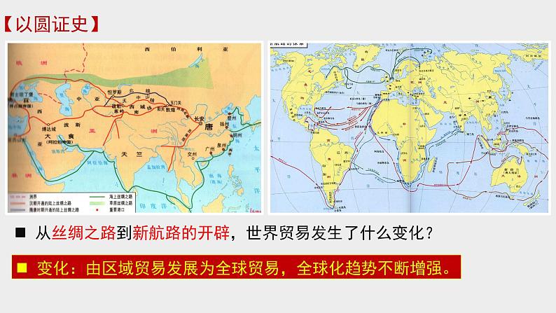第10课 近代以来的世界贸易与文化交流的扩展 课件--2022-2023学年高中历史统编版(2019)选择性必修3文化交流与传播01