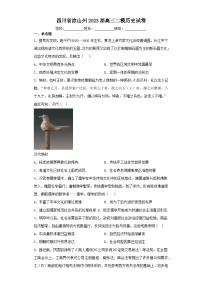 四川省凉山州2023届高三二模历史试卷（含解析）