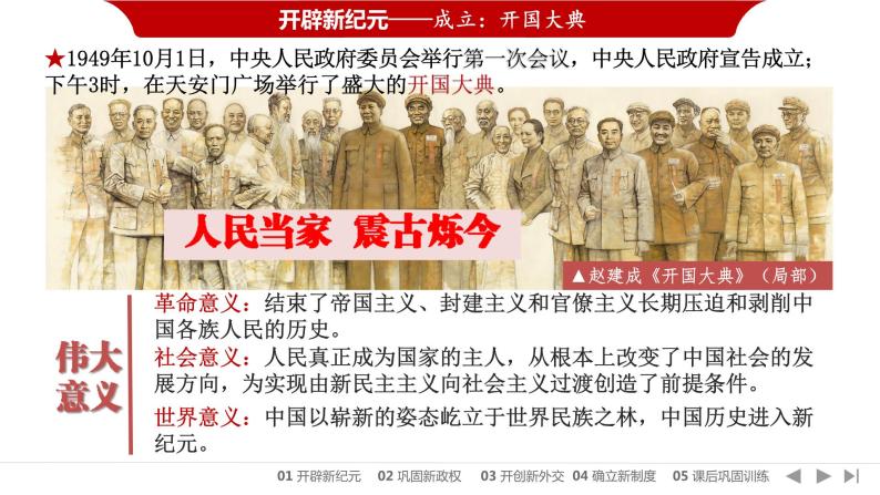 统编版必修中外历史纲要上第26课 中华人民共和国成立和向社会主义的过渡课件PPT08