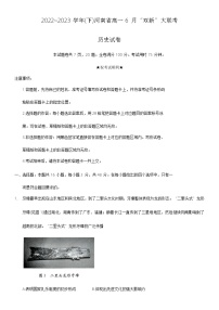 河南省2022-2023学年高一下学期6月双新大联考历史试卷