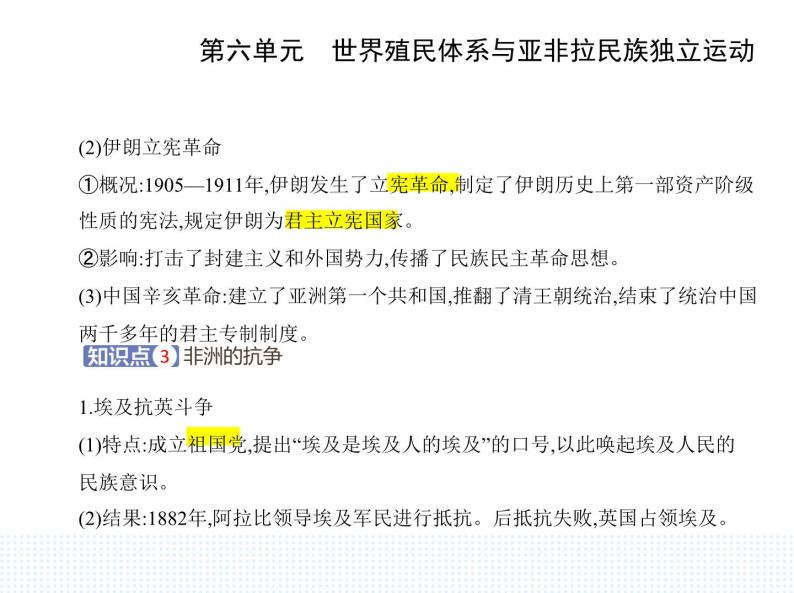 2023人教版高中历史必修 中外历史纲要（下）第六单元 世界殖民体系与亚非拉民族独立运动 第13课 亚非拉民族独立运动课件PPT04