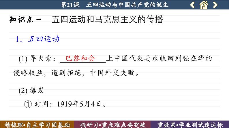 第21课 五四运动与中国共产党的诞生 (课件PPT)08