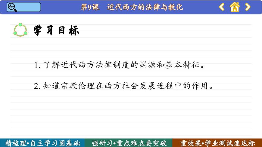 第9課 近代西方的法律與教化 （課件PPT）第3頁
