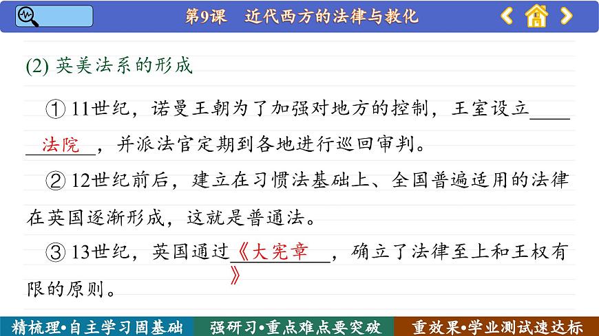 第9課 近代西方的法律與教化 (課件PPT)第8頁