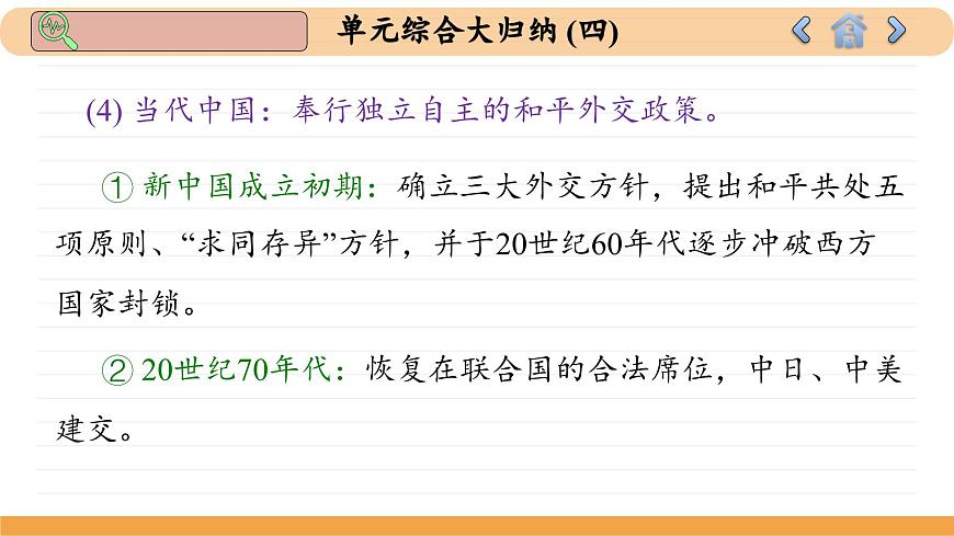 人教版高中歷史選修1 第四單元總結(jié)歸納(課件PPT)第8頁(yè)