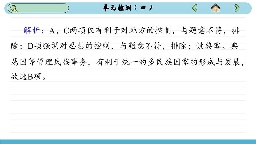 人教版高中歷史選修1 第四單元測(cè)評(píng)（課件PPT）第3頁