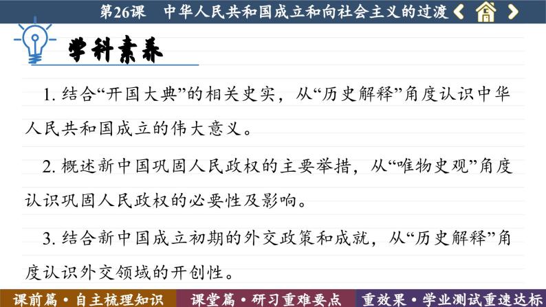 第26课 中华人民共和国成立和向社会主义的过渡 （课件PPT）04