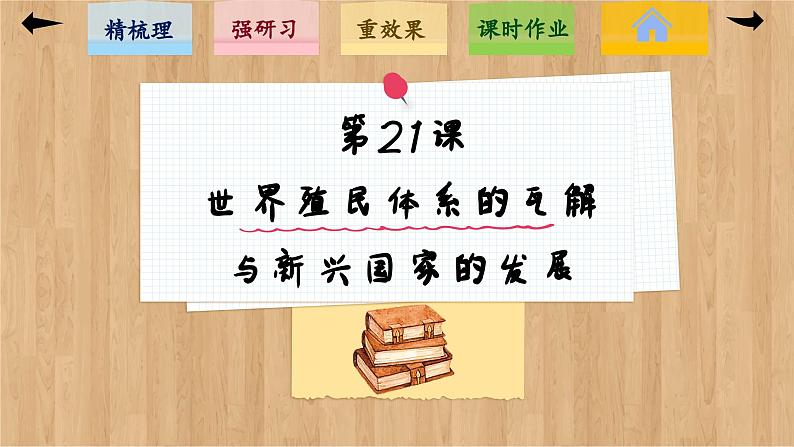21 世界殖民体系的瓦解与新兴国家的发展 (课件PPT)02