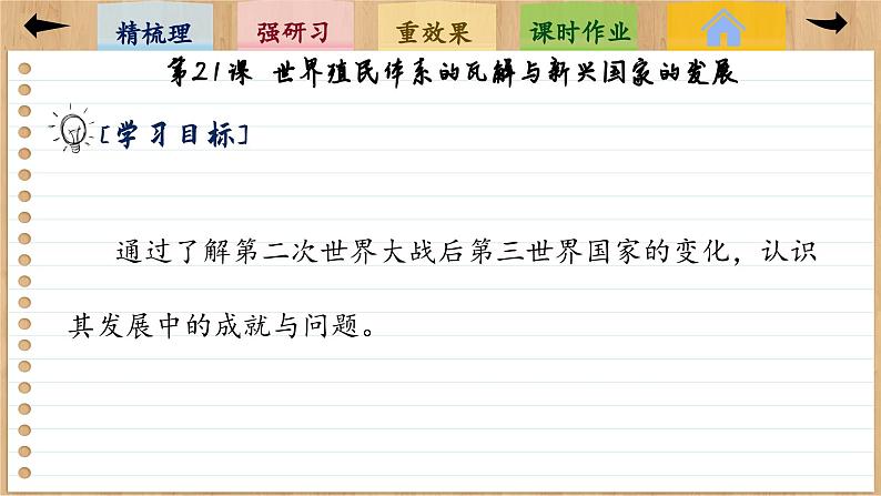 21 世界殖民体系的瓦解与新兴国家的发展 (课件PPT)03