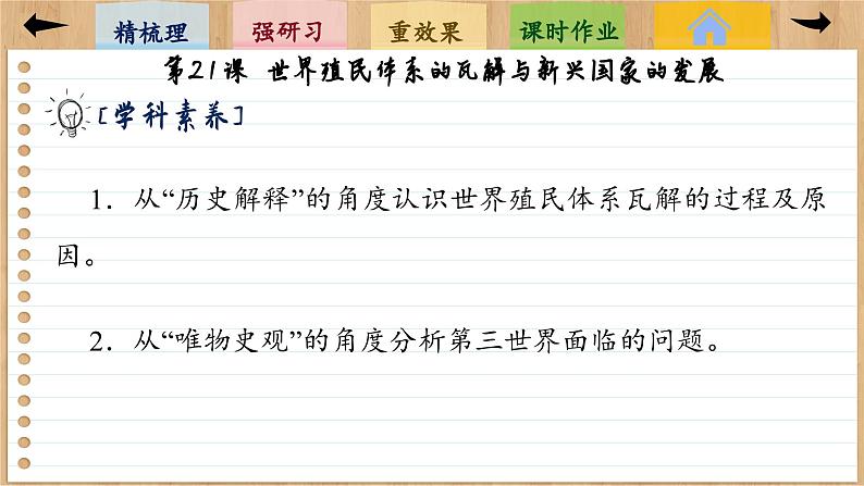 21 世界殖民体系的瓦解与新兴国家的发展 (课件PPT)04