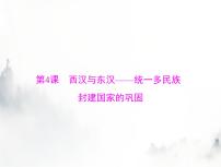 高考?xì)v史一輪復(fù)習(xí)必修中外歷史綱要(上)第一單元第4課西漢與東漢——統(tǒng)一多民族封建國家的鞏固課件