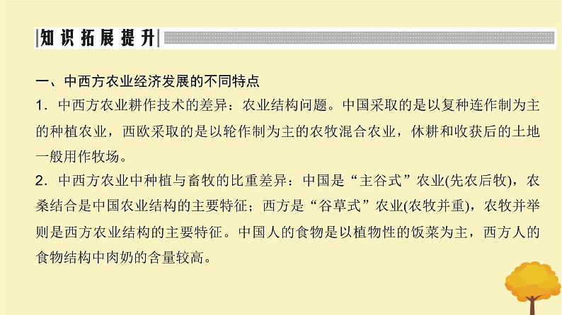 2024届高考历史一轮总复习第十四单元经济与社会生活单元总结深化课件03