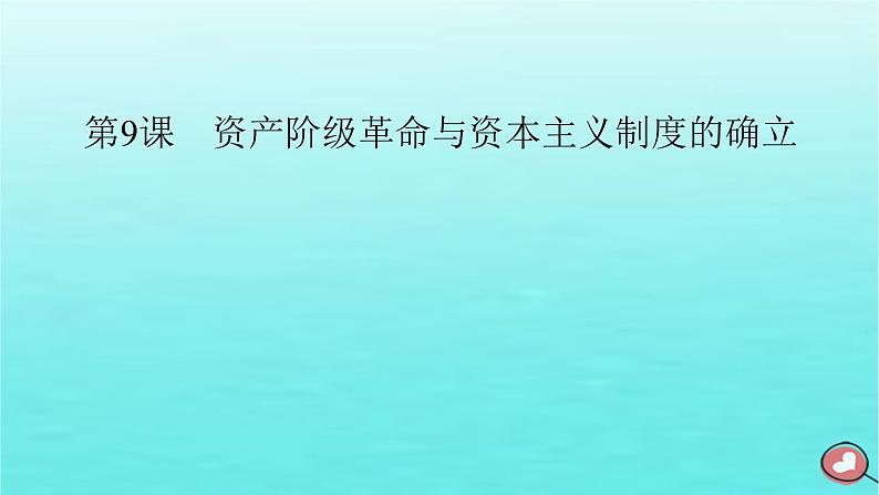 新教材2023年高中历史第4单元资本主义制度的确立第9课资产阶级革命与资本主义制度的确立课件部编版必修中外历史纲要下第2页