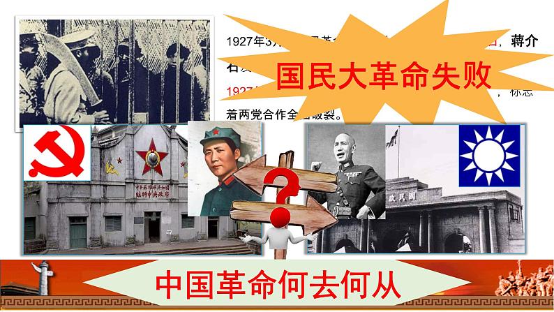 高教版中职高一历史全一册 第18课 中国革命的新局面和新道路 课件01