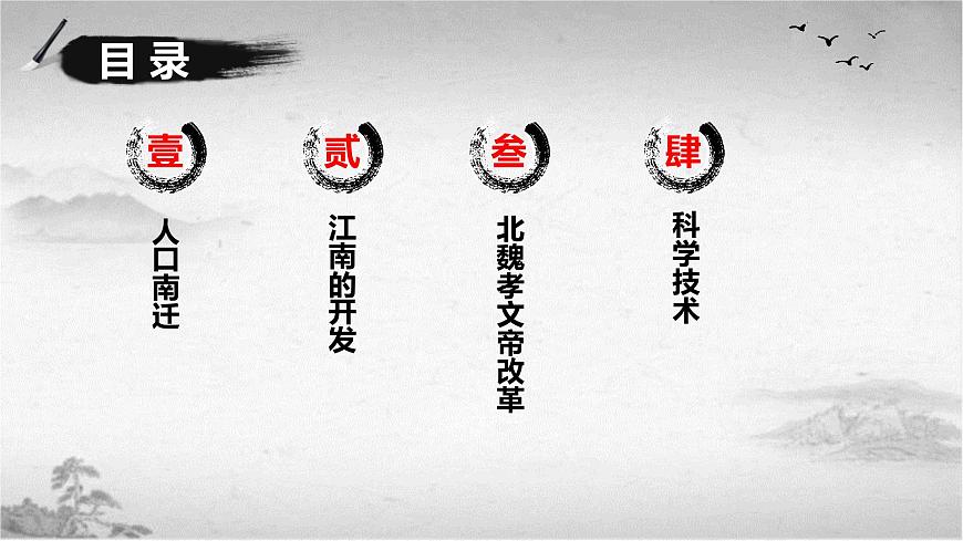 高教版中職高一歷史全一冊(cè) 第5課 人口南移和民族交融 課件第3頁