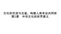 人教統(tǒng)編版選擇性必修3 文化交流與傳播第2課 中華文化的世界意義教學(xué)ppt課件