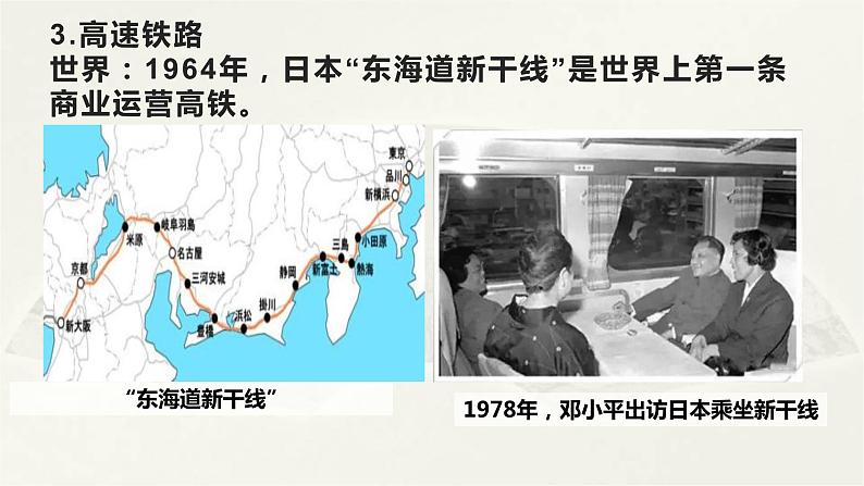 高二历史《经济与社会生活》第13课 现代交通运输的新变化 课件第8页