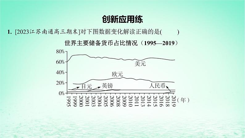 江苏专版2023_2024学年新教材高中历史第五单元货币与赋税制度单元培优练课件部编版选择性必修102