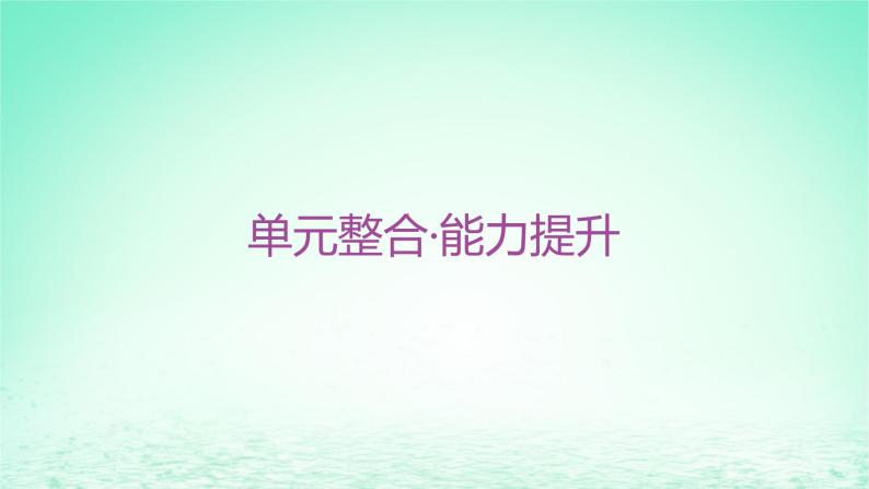 江苏专版2023_2024学年新教材高中历史第五单元交通与社会变迁单元整合+能力提升课件部编版选择性必修202