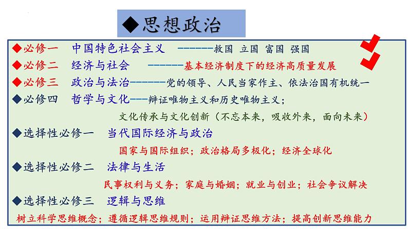 第一课 历史和人民的选择 课件-2024届高考政治一轮复习统编版必修三政治与法治第3页