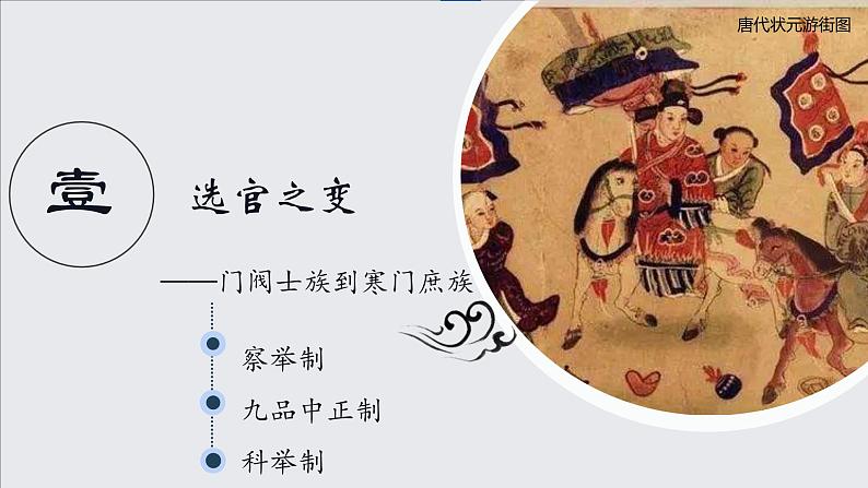 第7课 隋唐制度的变化与创新必修中外历史纲要上 (8)课件PPT第5页