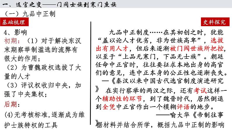 第7课 隋唐制度的变化与创新必修中外历史纲要上 (8)课件PPT第8页